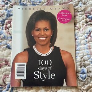 Michelle Obama: 100 Days of Style mini magazine